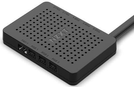 NZXT RGB & Fan Controller V2 - Verlichting- en ventilatorregelaar - zwart
