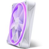 NZXT F120 RGB Duo - 120mm RGB-Ventilator - Wit - PWM-Besturing