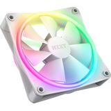 NZXT F120 RGB Duo - 120mm RGB-Ventilator - Wit - PWM-Besturing