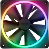 NZXT F140 RGB Duo - 140mm RGB-ventilator - Zwart - Vloeistofdynamische lagers