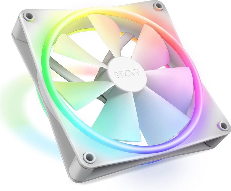 NZXT F140 RGB Duo - Single Pack - Wit - 140mm