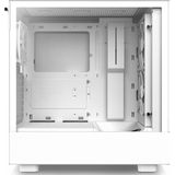 NZXT H5 FLOW White - Midtowermodel - Mini-IT - Micro-AT - ATX - Geen Voeding - SGCC Stee