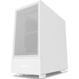 NZXT H5 FLOW White - Midtowermodel - Mini-IT - Micro-AT - ATX - Geen Voeding - SGCC Stee