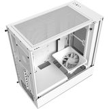NZXT H5 FLOW White - Midtowermodel - Mini-IT - Micro-AT - ATX - Geen Voeding - SGCC Stee