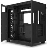 NZXT H9 Flow - Zwart