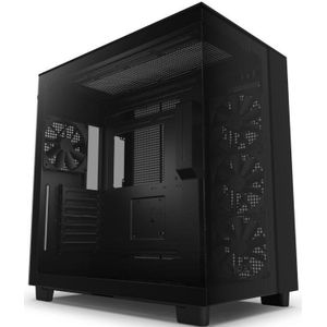 NZXT H9 Flow - Zwart