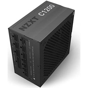NZXT C1200 Gold (1200 W), PC-voedingseenheid, Zwart