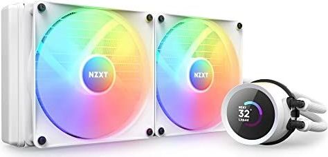 Nzxt - Kraken 280 RGB - Vloeistofkoeling - 280mm - LCD-scherm - RGB-ventilatoren