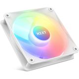 NZXT F120 RGB CORE - Ventilatorhuis - 1 stuks - 120 mm - 4 Pins - 500rpm - 1800rpm - RGB - wit