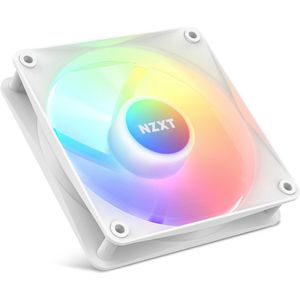 NZXT F120 RGB CORE - Ventilatorhuis - 1 stuks - 120 mm - 4 Pins - 500rpm - 1800rpm - RGB - wit
