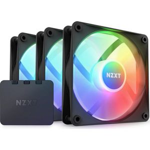 NZXT F120 RGB CORE black & RGB Lighting Controller