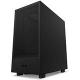 NZXT H5 Flow RGB Compact ATX Mid-Tower PC Gaming Case - CC-H51FB-R1 - Hoge luchtstroom geperforeerd frontpaneel - Gehard glazen zijpaneel - Kabelmanagement - 2 x F140 RGB Core Fans - Zwart