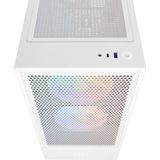 NZXT H5 Flow RGB - PC-behuizing - Tower - Wit - ATX - EATX - Micro-ATX - Mini-ITX