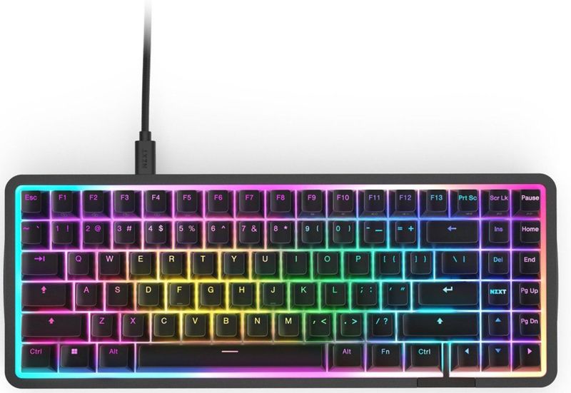 NZXT - Function Elite - Toetsenbord - Zwart - Bedraad met Numeriek Toetsenblok