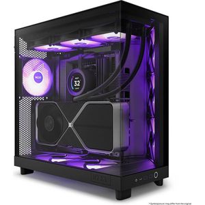 NZXT H6 Flow - RGB - Zwart