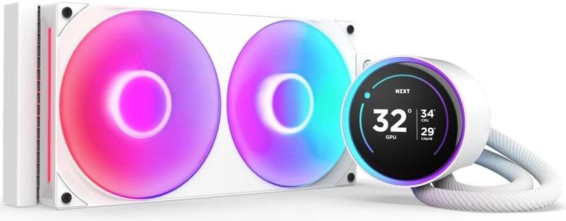 NZXT - Kraken Elite 2025 - Vloeistofkoeling - Wit - 280 mm