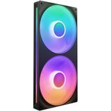 NZXT F280 RGB Core Ventilator - 2x 140mm - 500-2000 RPM - Zwart