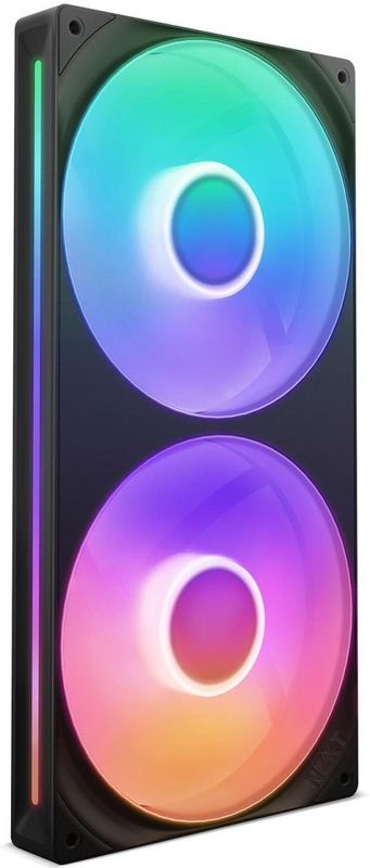 NZXT F280 RGB Core Ventilator - 2x 140mm - 500-2000 RPM - Zwart