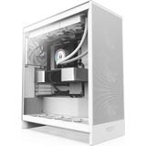 NZXT H7 Flow White 2024 - Midtowermodel - ATX - wit
