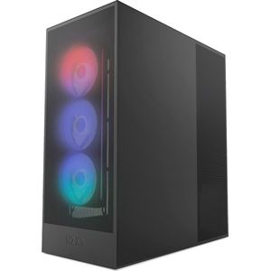 NZXT H7 Flow (2024) RGB Zwart - Midtowermodel - ATX - zwart