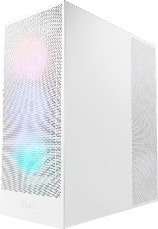 NZXT H7 Flow RGB Midi Tower Wit