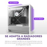 Nzxt - H5 Flow - PC Behuizing - Zwart - ATX Mid-Tower