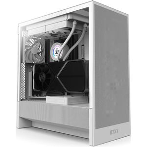 Nzxt - H5 Flow - PC Behuizing - Zwart - ATX Mid-Tower