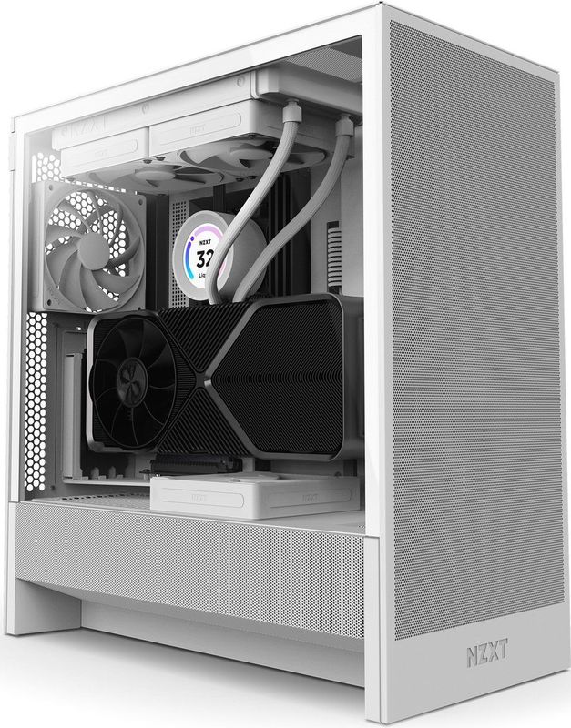 Nzxt - H5 Flow - PC Behuizing - Zwart - ATX Mid-Tower