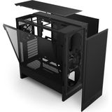 NZXT H5 Flow Black (2024) - Midtowermodel ATX - zwart