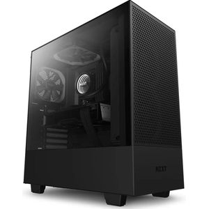 NZXT H5 Flow Black (2024) - Midtowermodel ATX - zwart