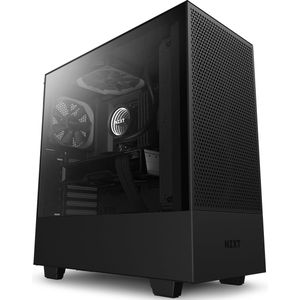 NZXT H5 Flow Black (2024) - Midtowermodel ATX - zwart