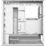 NZXT H5 Flow RGB – Kompaktes ATX-Mid-Tower-PC-Gaming-Gehäuse – Hoher Luftstrom – F360 RGBCore-Lüfter enthalten – 360 mm Kühlerhalterung vorne und 240 mm – Weiß