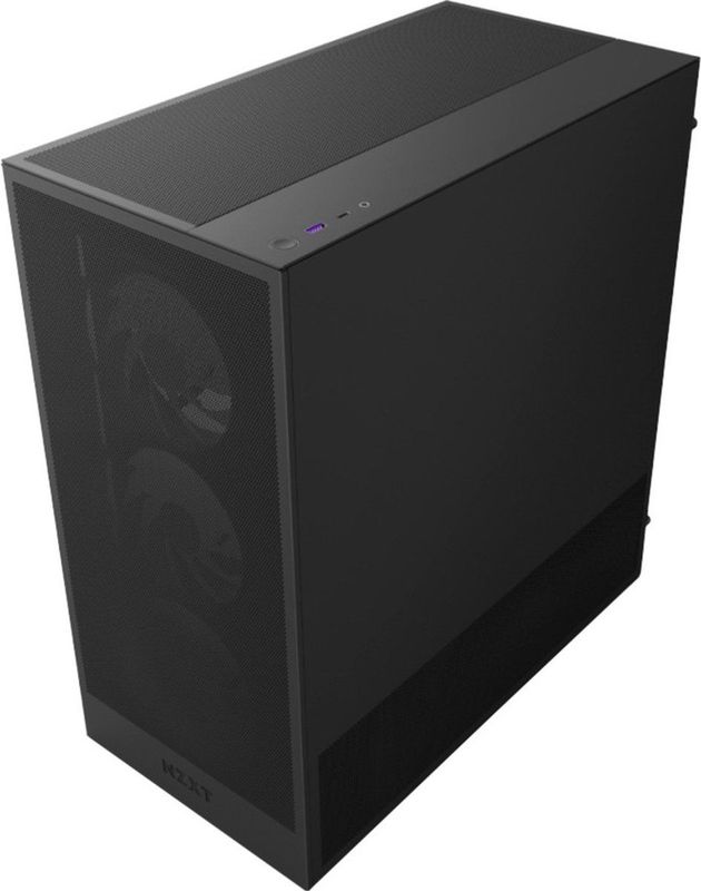 NZXT H5 Flow RGB (2024) Zwart - Midtowermodel ATX - zwart