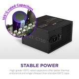 NZXT C750 Bronze - ATX 3.1 Voeding - 750 W - 80 Plus Bronze