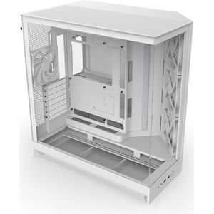 NZXT - H9 Flow - Midi Tower Behuizing - Zwart - Gehard Glas