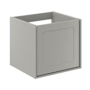 Crosswater Infinity Wastafel onderkast - 50x45x45cm - 1 lade - storm grey matt IF5000DFRSG