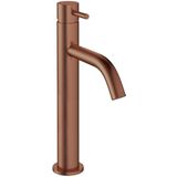 Crosswater MPRO Wastafelkraan - 36.2cm - hoog - zonder waste - geborsteld brons PRO112DNBZ