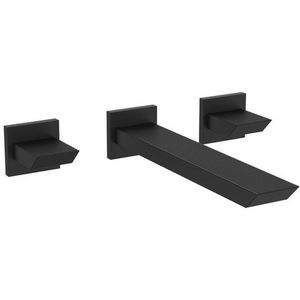 Crosswater Limit Wastafelkraan - 3-Gats - inbouw - Mat Zwart LI130WNM