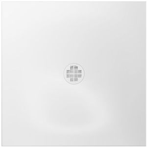 Crosswater Creo Douchebak - 90x90x25cm - vierkant - wit CRS900X900W