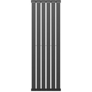 Crosswater Limit designradiator - 39.5x120cm - 779watt - staal metallic zwart LI39X1200BM