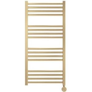 Crosswater - MPRO - Elektrische Handdoekradiator - Geborsteld Messing