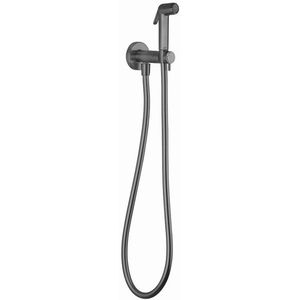 Crosswater MPRO Bidet handdoucheset - inclusief wandhouder - slate (gunmetal) PRO945T