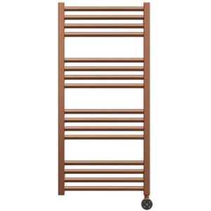 Crosswater MPRO Elektrische Handdoekradiator - Geborsteld Brons - 400 Watt - Rechts