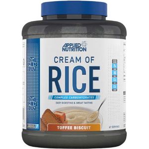 Cream of Rice (Toffee Biscuit - 2000 gram) - Applied Nutrition - Weight gainer - Mass gainer