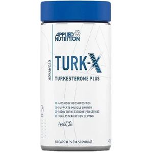 Applied Nutrition - Turk-X - Voedingssupplement - 100 mg Turkesterone - 60 Capsules
