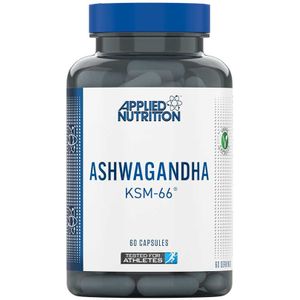Ashwagandha KSM-66 - 60 Capsules - Hoogwaardige Kruidengeneeskunde