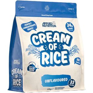 Applied Nutrition - Cream of Rice - Koolhydraat Supplement - Ongekuid - 1 kg