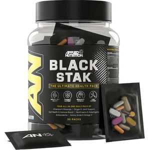Applied Nutrition - Black Stak - Supplement - 30 Capsules - Voedingsstoffen