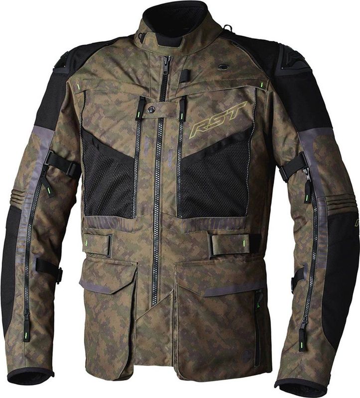 RST Pro Series Ranger - Motorjas - Zwart - 100% MAXTEX Polyester