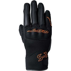 RST S1 Mesh Ce Mens Glove Black Grey Neon Orange 11 - Maat 11 - Handschoen